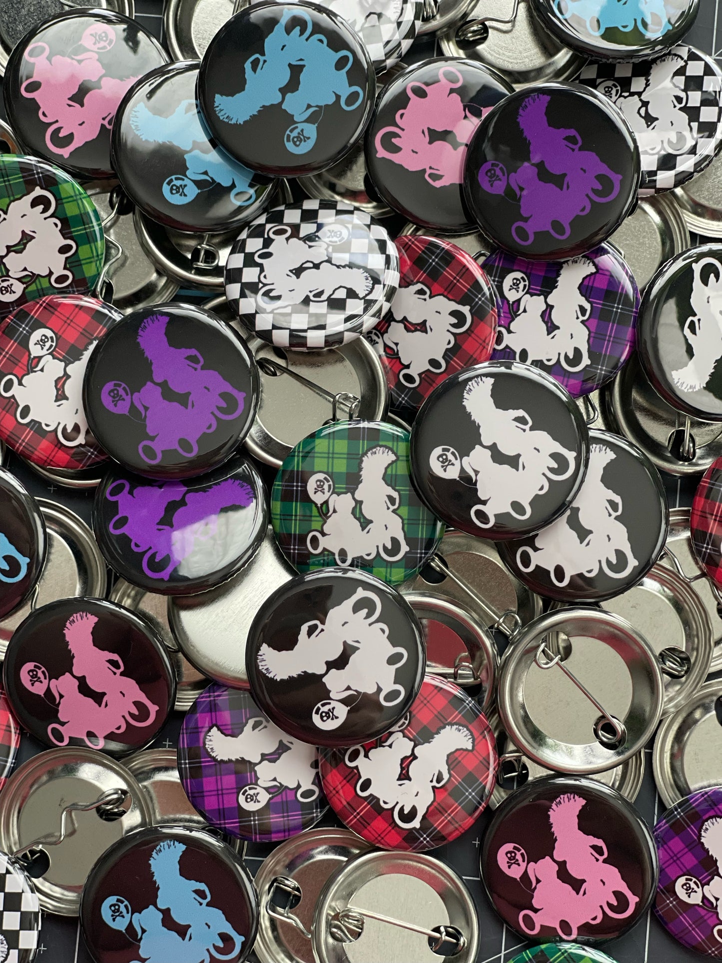 Custom Round PinBack Buttons